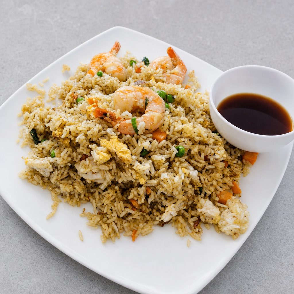 C12. Shrimp Fried Rice (CC Tom).