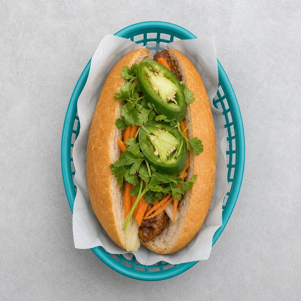 T22. BBQ Pork Banh Mi (Xa Xiu).