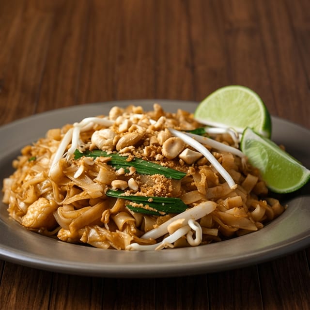 T2. Beef Pad Thai (Pad Bo).