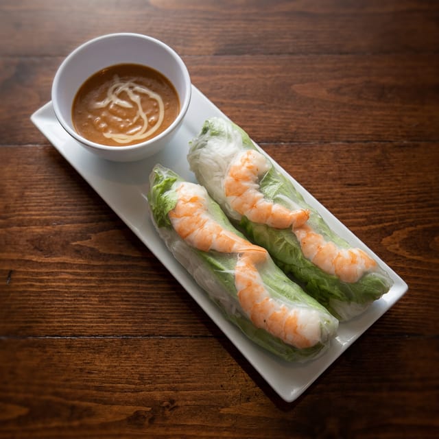 A3. Fresh Spring Rolls (Tom/Shrimp).