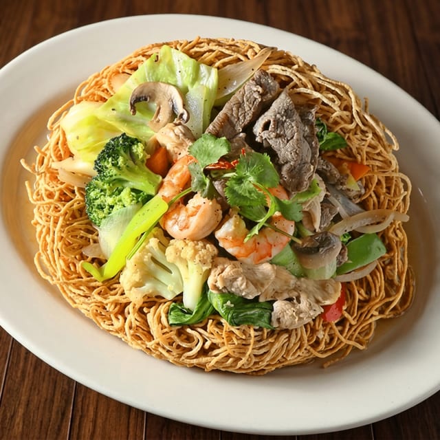 T9. Combo Fried Egg Noodle w/ Veggies (MXD DB).