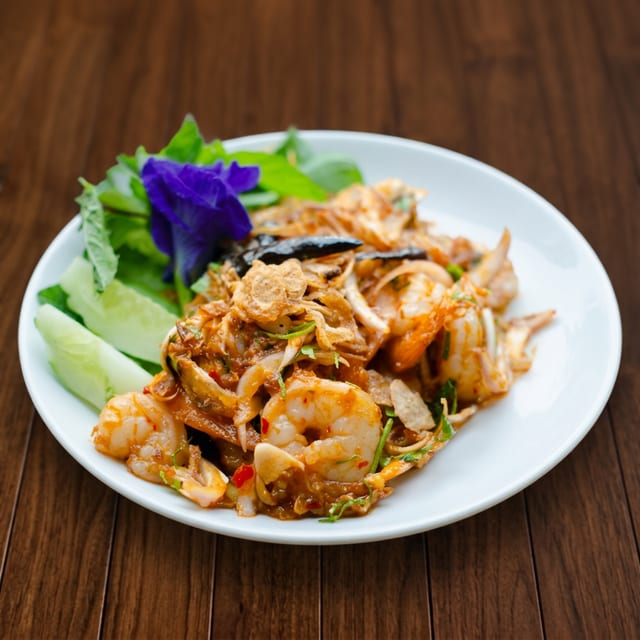 T4. Chicken & Shrimp Pad Thai (Pad DB).
