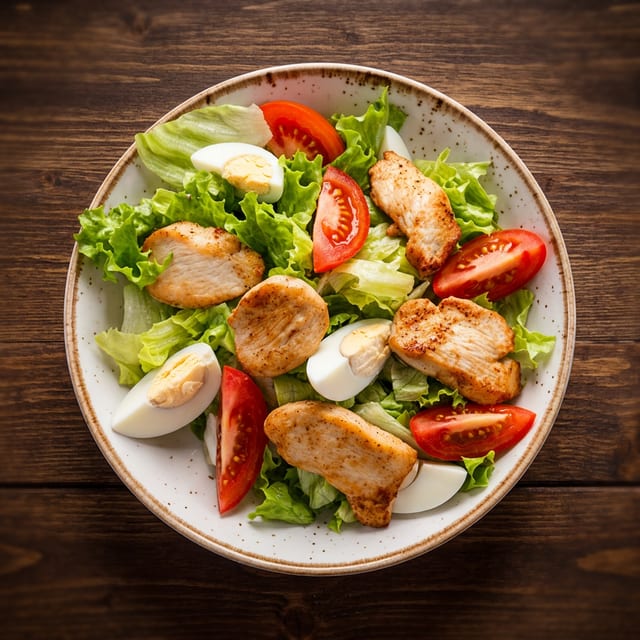 L1. Grilled Chicken Salad (Salad Ga).