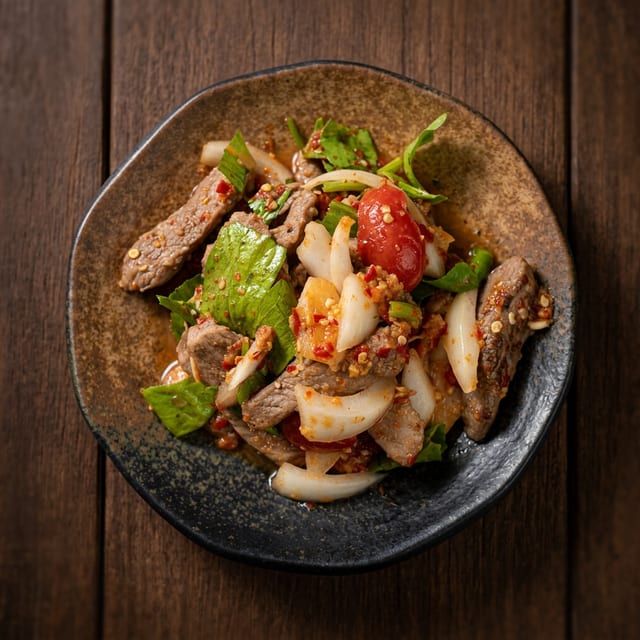 L5. Stir Fry Pork Salad (Salad Heo Xao).
