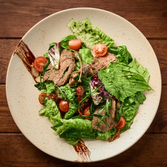 L2. Grilled Pork Salad (Salad Heo).